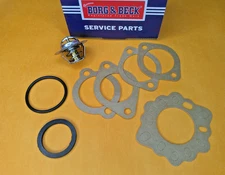 FORD CLASSIC CAPRI 109E 116E (61-64)88°C COOLANT THERMOSTAT & GASKET-Borg & Beck