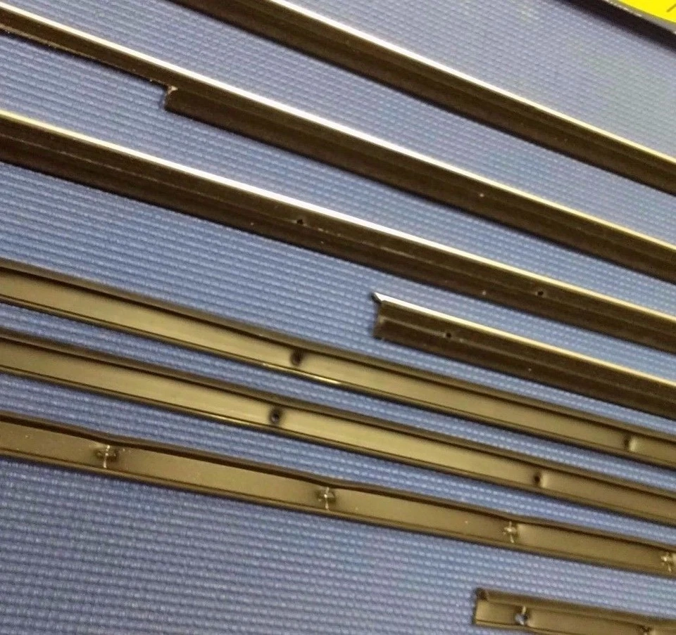 1963 1964 CHEVROLET IMPALA 2DR HARDTOP FELTRO JANELA FUZZIIES KIT DE VEDAÇÃO DE PORTA DE BORRACHA - Imagem 2 de 4