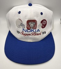 Vintage 90s Nokia Sugar Bowl Ohio Buckeyes Vs Texas A&M SnapBack Hat Cap 1999