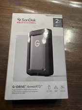 Sandisk G-Drive Armor ATD Space Grey 2TB (SDPH81G-002T-GBA1D) Hard Drive