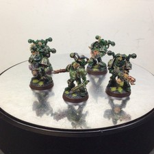 Warhammer 40K Death Guard PLAGUE MARINE HAVOCS built painted metal OOP BD51703