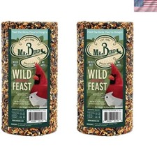 Wild Bird Feast Cylinder 28 oz  Wild Bird Food for Outdoor Birds  Backyard ...