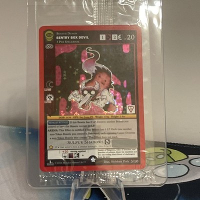 MetaZoo x Revive Seance Sentry Box Devil 3/10 REDEEMABLE Holo (NM)