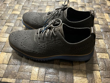 Cole Haan 2.Zerogrand Wingtip Oxford C34200 Wren Brown-Roast Stitchlite Size 8.5