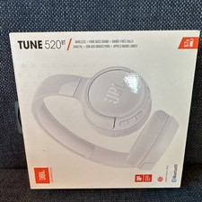JBL Tune 520BT Wireless Bluetooth On-Ear Headphones White