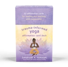 Trauma-Informed Yoga Affirmation Card Deck by Evelyn Rosario Andry (English) Car