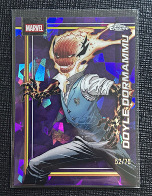 2026 Topps Chrome Marvel Comics Sapphire; Doyle Dormammu /75
