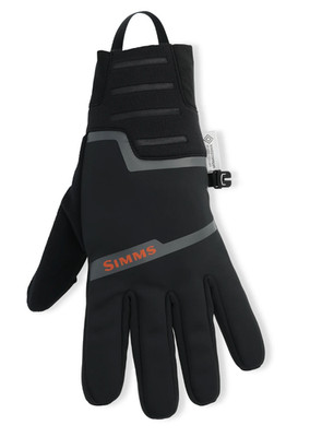 Simms Fishing WindStopper Flex Full Finger Gloves - Black NEW DISCOUNTED