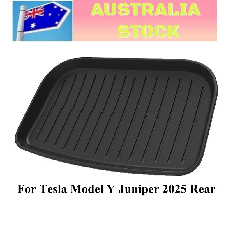 Rear Lower Cargo Cover Trunk Mat Easy Clean Protector For Tesla Y Juniper 2025+