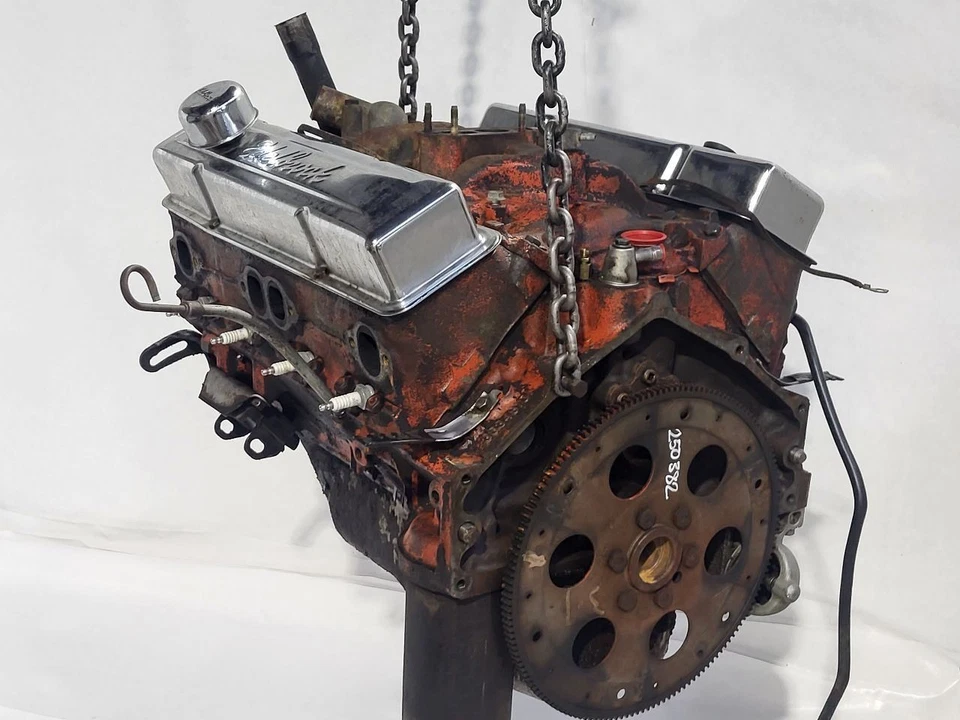 1966 Chevrolet Bel Air OEM 283 Engine Motor Runs Well V8  - Image 3 of 4