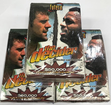 Cricket Card Box--1996/97 Futera Cricket Decider Card Regular Factory Box(36)x3