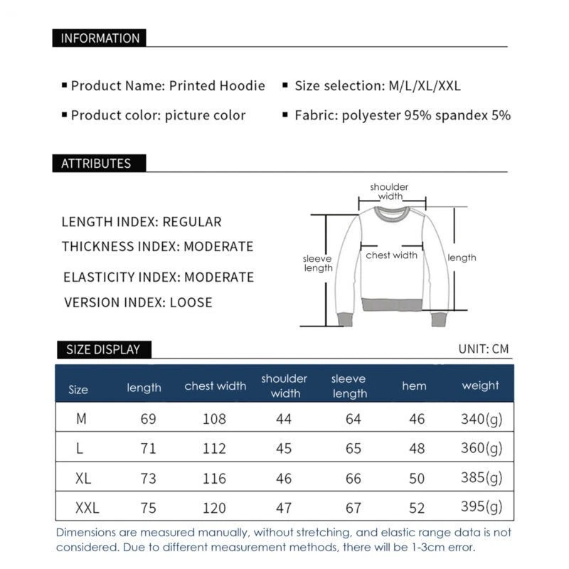 Ugly Christmas Sweater Imitation Sweater Design Sweatshirts Pullover Unisex
