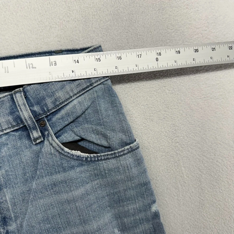 Pantalones de mezclilla G Star Raw para mujer 27x32 se adapta a 30x26 azul arco 3D novio desgastado y2k Foto 2 de 4