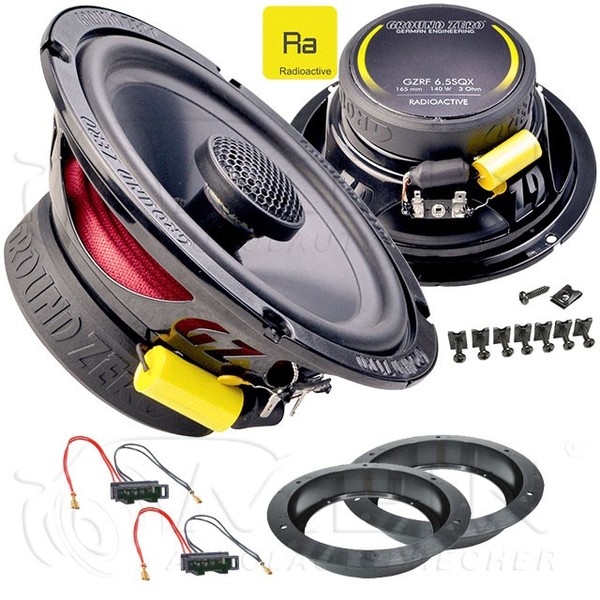 Ground Zero Lautsprecher FüR VW T5 California T5.2 2009-2014 Front Vorn #Bixu-image
