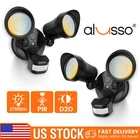 2700/3500LM LED Twin Security Floodlight Motion Sensor/D2D Outdoor CCT Wall Lamp