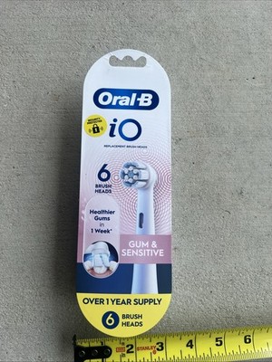 Oral-B iO  - PACKAGE OF 6 BRUSH HEADS - GENUINE - Toothbrush Heads