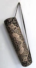 Black Golden Yoga Mat Carrier Bag Mandala Large Bags With Shoulder Strap Indian"