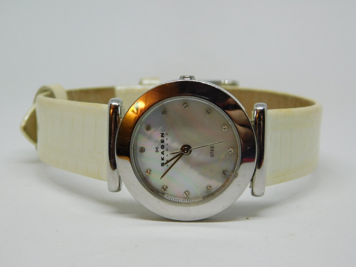 Skagen Denmark 107SSLWBA1 Quartz Analog Women\'s Watch New Battery _57.JPG?set_id=880000500F main image 2