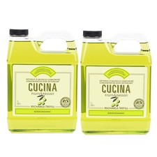 Fruits & Passion Concentrated Coriander and olive Dish Detergent refill 2 Pack