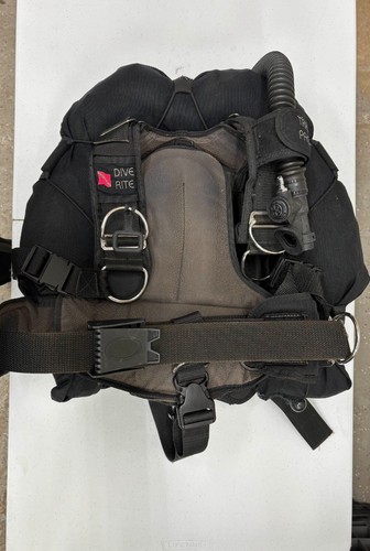 Dive Rite TransPAC BCD, Size M, 2-Tank Capacity, Great Condition,
