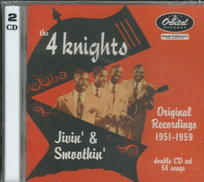 THE FOUR KNIGHTS - 2 CD - Jivin' & Smoothin' - BRAND NEW
