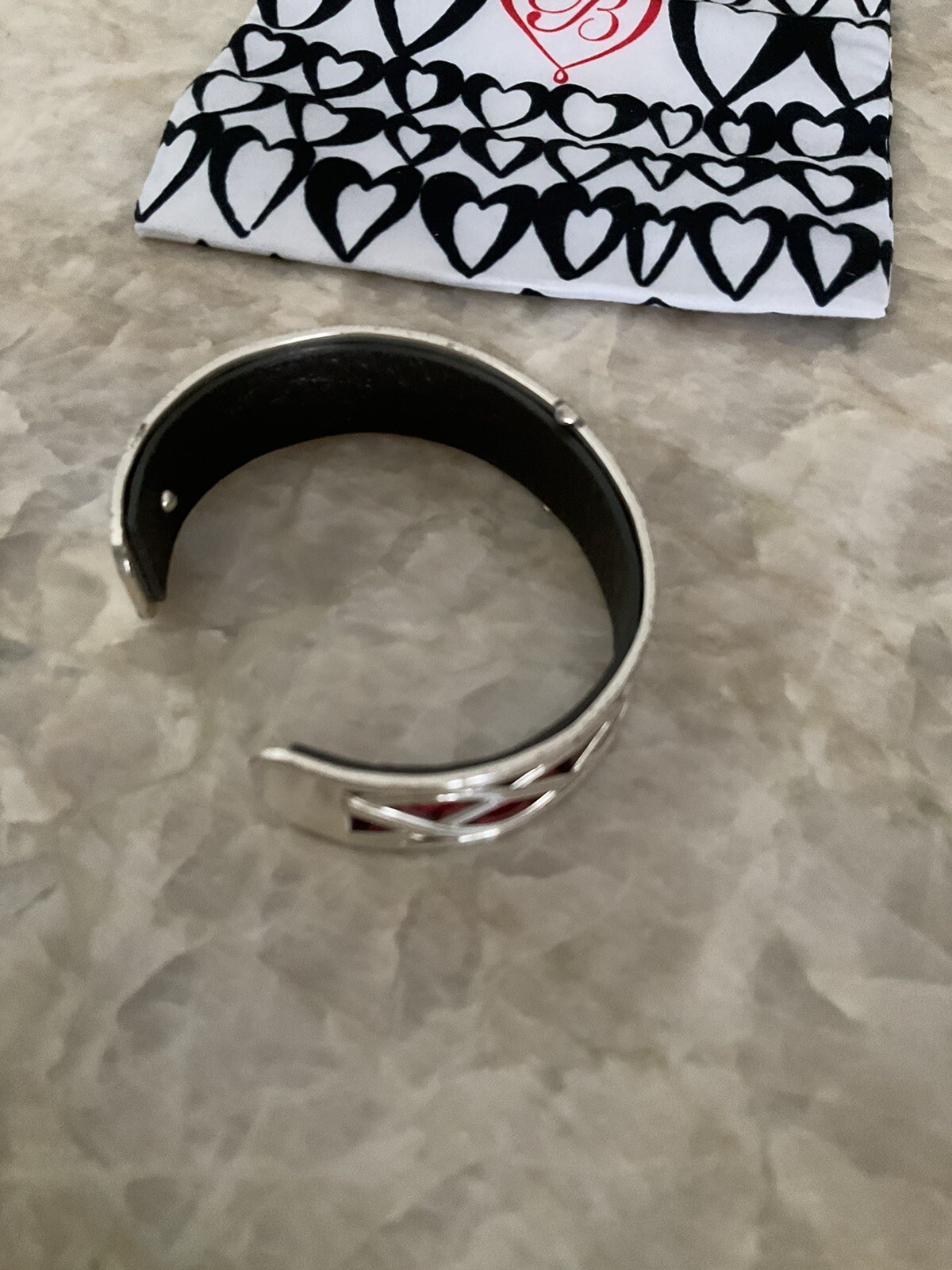 Brighton Silver Interchangeable Cuff Bangle Brace… - image 5