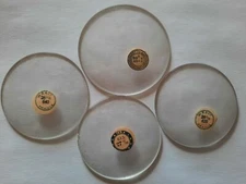 CLOCK / GAUGE / INSTRUMENT-EXTRA LARGE DOMED GLASS CRYSTALS 50.0 to 70.9mm) NOS