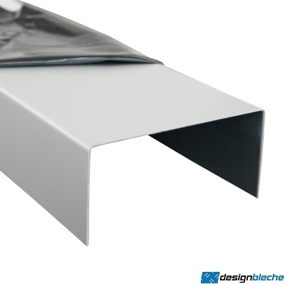 U-Profil Aluminium Natur Eloxiert Abdeck U Leisten Aluschiene Aluminiumprofil 