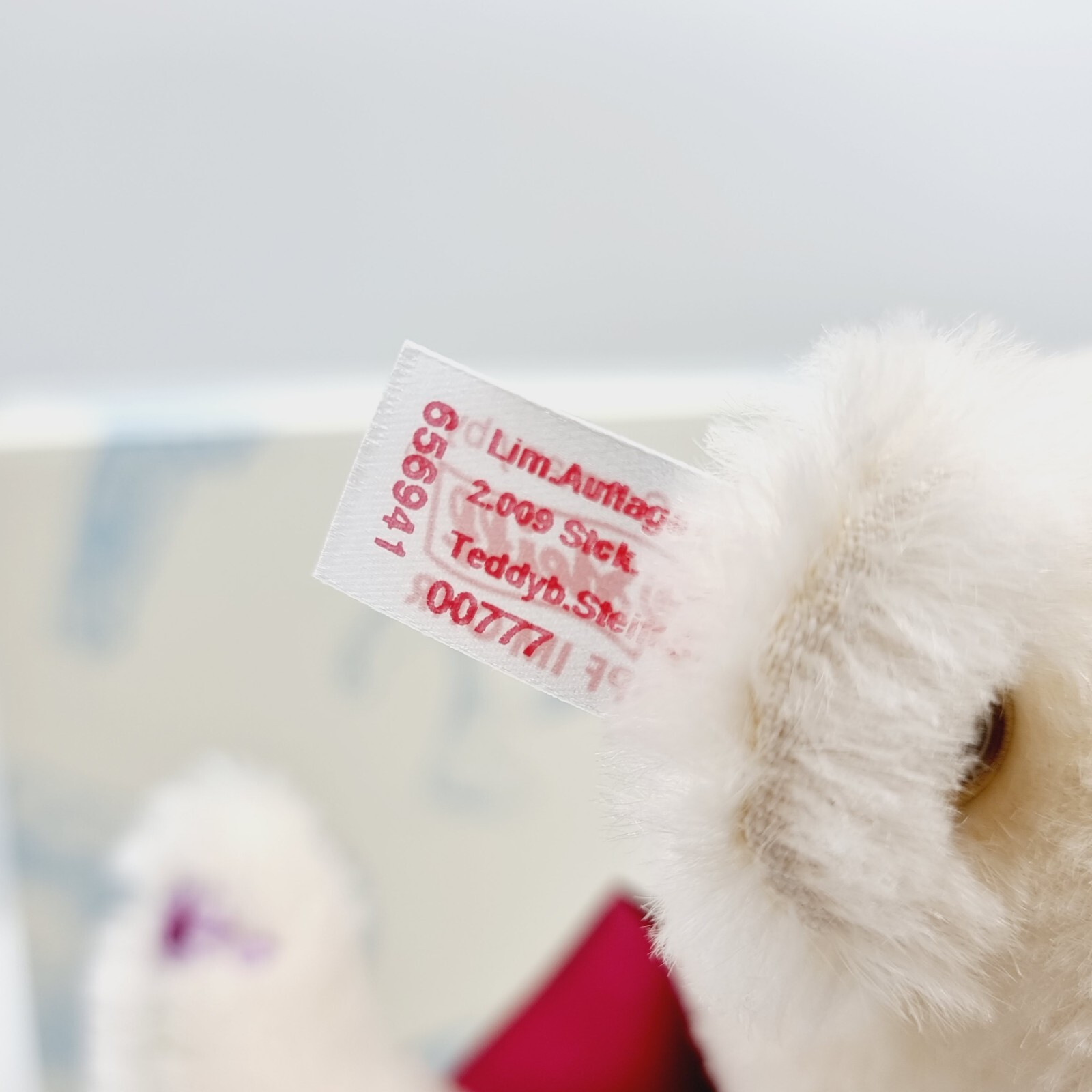 Thumbnail - Nr. 777 Steiff Teddybär Sommer 2009 656941 Limitiert 2009 26cm Mohair