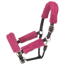 Horse Halter Synthetic Fleece Cover Sets - Choose from 8 Colors