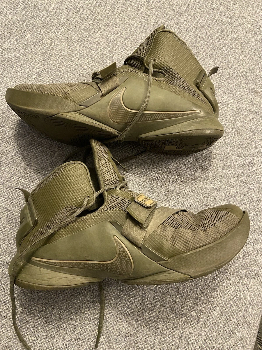 Preços baixos em Nike LeBron Soldier 9 PRM Olive | eBay