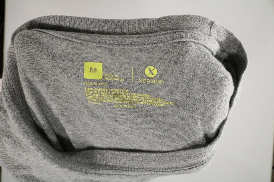 Мужская футболка Xersion серая графическая средний размер M б/у в отличном состоянии - Изображение 2 из 4