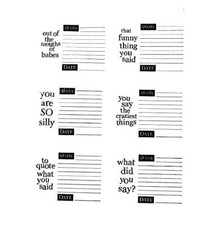 Autumn Leaves Stampology Quote This 6-piece Clear Stamps Set