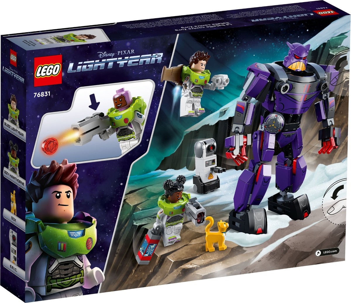 LEGO Disney PIXAR LIGHTYEAR (76831) Zurg Battle - 261 pcs - BUZZ