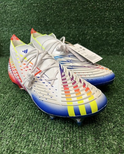 Adidas Predator Edge.1 SG Soft Ground Boots Soccer Cleats Mens Size 9 GW1021