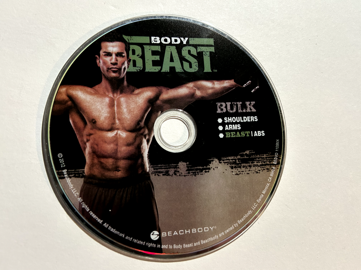 Beachbody BODY BEAST - BULK: Shoulders | Arms | Beast ABs DVD Disc
