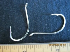 40 VMC 3/0  Nickel octopus hooks  FREE FAST SHIPPING