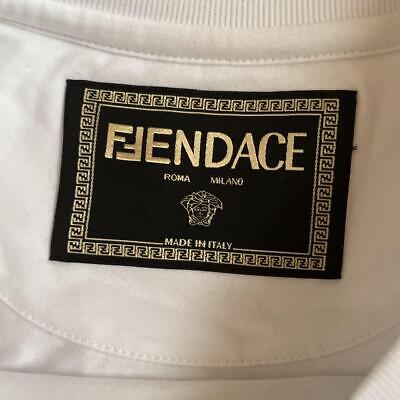 FENDACE Fendi x Versace logo Tshits XL for men rare #5 | eBay FENDACE Fendi x Versace logo Tshits XL for men rare #5 | eBay