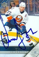 Alexei Zhitnik autographed Hockey Card (New York Islanders) 2006 Upper Deck #371