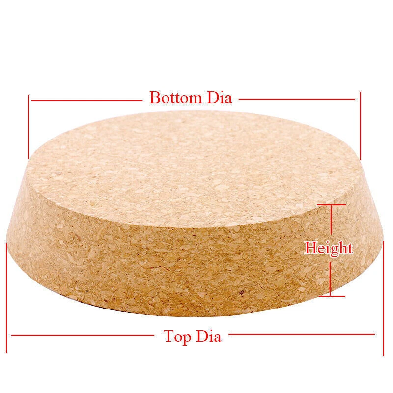 Tapón de tapón de corcho cónico grande 1 pieza tapa de tarro de vidrio herramientas de varios tamaños Foto 4 de 4