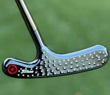 Tour Bullseye Blade Prototype Brushed Black With Snow Putter RARE
