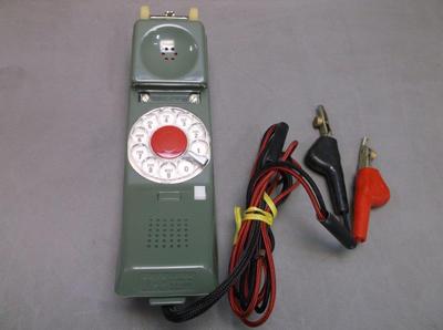 NEW  VINTAGE NORTEL ROTARY LINEMAN'S TEST / BUTT SET QSE4G2X NORTHERN TELECOM