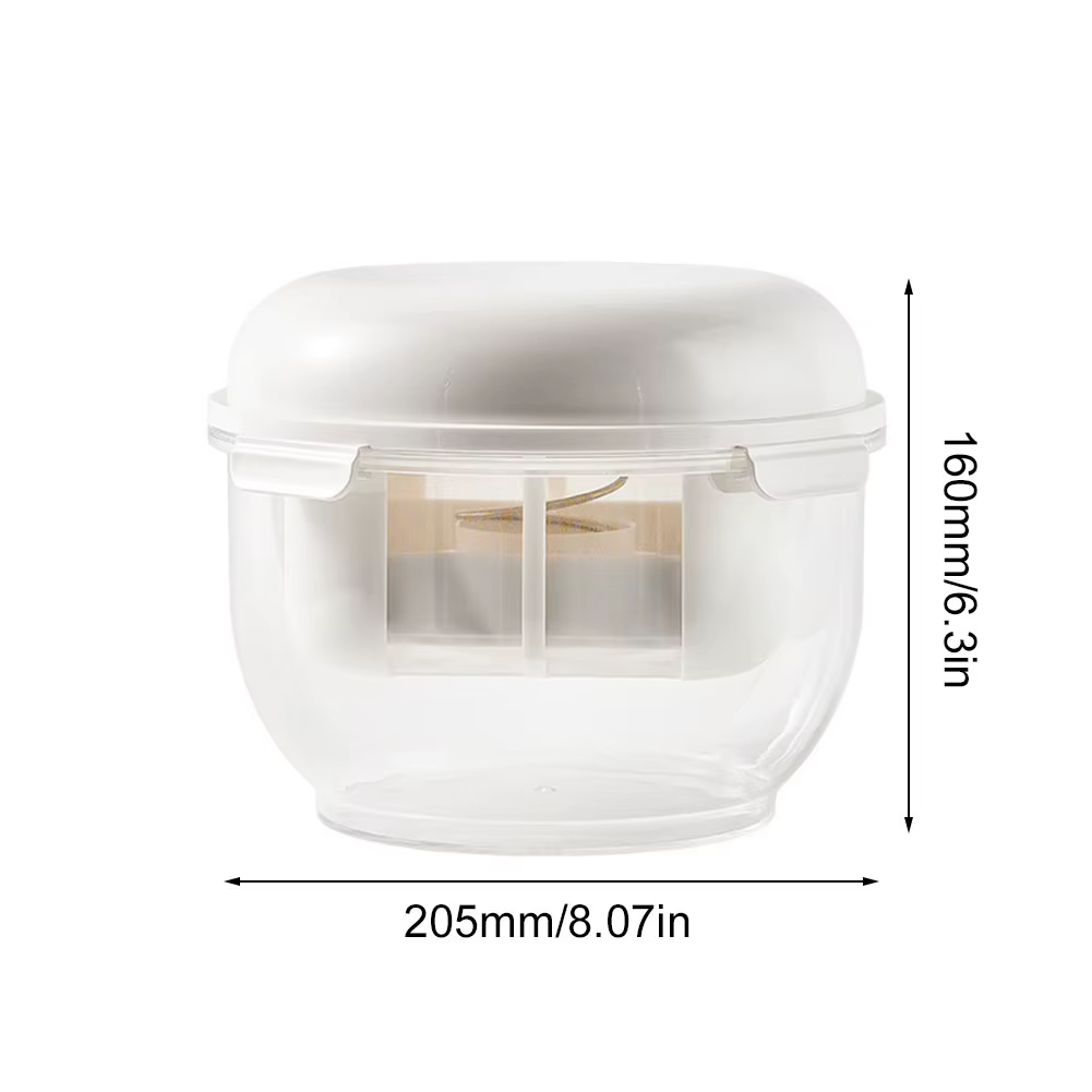 3L Reusable Yogurt Cheese Maker Fine Mesh Strainer for Water Draining