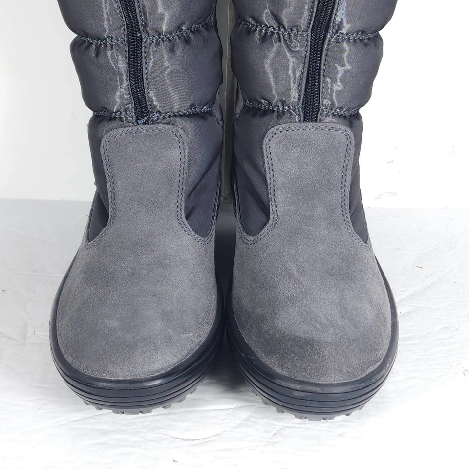 Pajar Канада женщин Mia US7,5 EU38 серый замши искусственного меха на танкетке зимние ботинки - Изображение 4 из 4