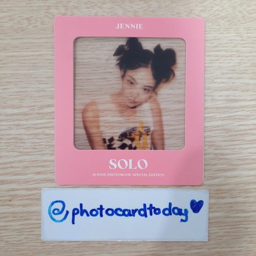 BLACKPINK JENNIE 1ST SINGLE ALBUM "SOLO" SPECIAL PHOTOBOOK OFFICIAL PHOTOCARD PC - Picture 37 of 55