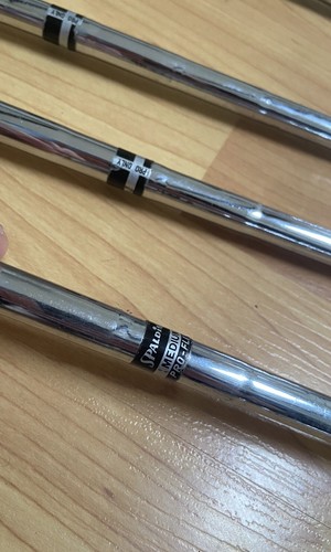 1965 VTG 7 Club Golf Spalding Top Flite Professional Iron Set RH OG Leather Grip - Picture 10 of 17