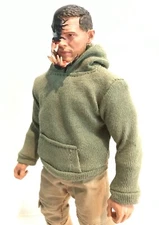 SU-SS-VEN: FIGLot Fabric Hoodie for Mezco One:12 Marvel Legends Figure - Olive