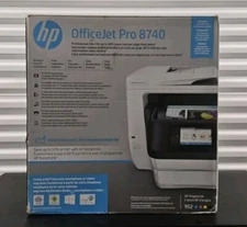 HP OfficeJet Pro 8740 Printer Wireless Color Inkjet All-in-One Brand New