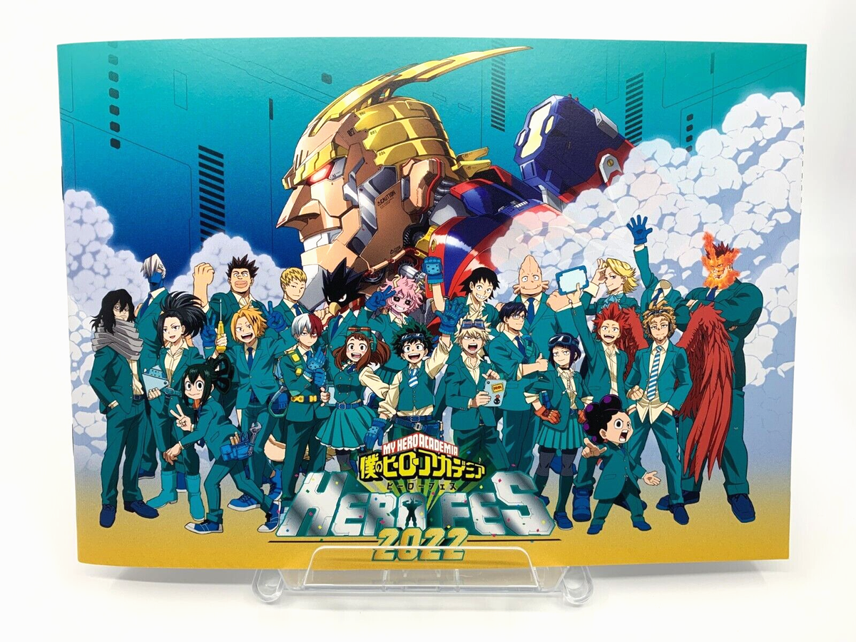 heropapaページ My Hero Academia HERO FES 2022 Ultra Pamphlet 20P New Japan Jamp