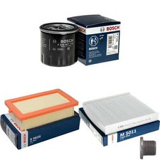 BOSCH Inspektionspaket mit Verschlussschraube für Nissan Micra V K14